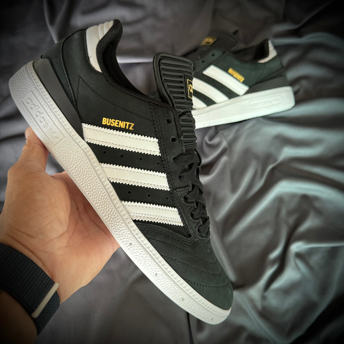 Tenis Adidas Skateboarding Busenitz Pro Black White Warehouse Footwear