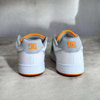 Tenis Dc Manteca Se White Grey Orange