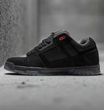 Tenis Dc Stag Black Grey Red