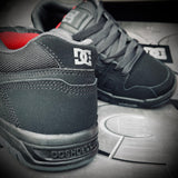 Tenis Dc Stag Black Grey Red