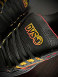 Tenis Dvs Comanche Black Red Yellow