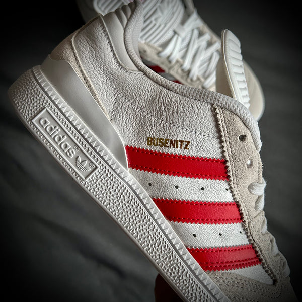 Tenis Adidas Skateboarding Busenitz Pro White Red Warehouse Footwear