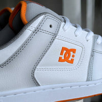 Tenis Dc Manteca Se White Grey Orange