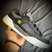 Tenis Dc Metric Black Grey Yellow