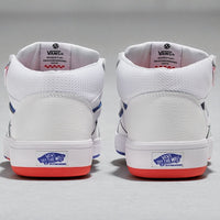 Tenis Vans Zahba Mid White Orange