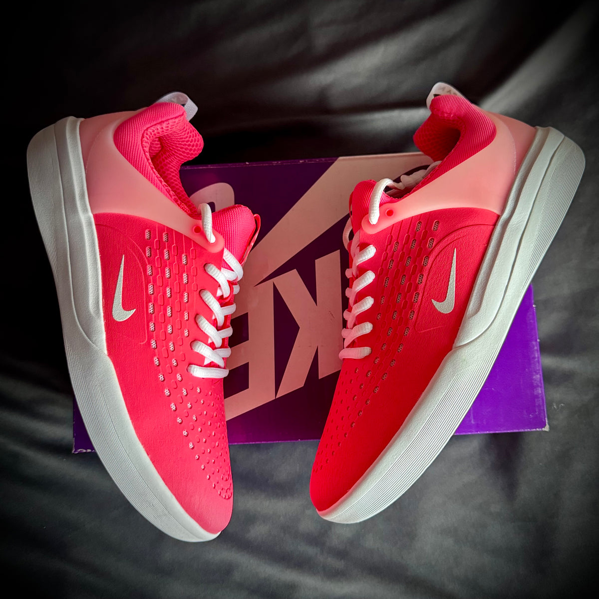 Tenis Nike Sb Zoom Nyjah 3 Hot Punch White Warehouse Footwear