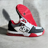 Tenis Dc Versatile White Black Red