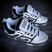 Tenis Dvs Comanche White Black White Leather