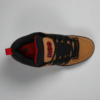 Tenis Dvs Comanche Tan Black Red