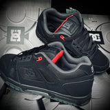 Tenis Dc Stag Black Grey Red