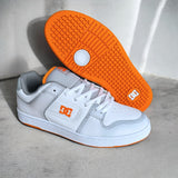 Tenis Dc Manteca Se White Grey Orange