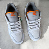 Tenis Dc Manteca Se White Grey Orange