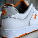 Tenis Dc Manteca Se White Grey Orange