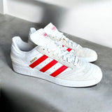 Tenis Adidas Skateboarding Busenitz Pro White Red