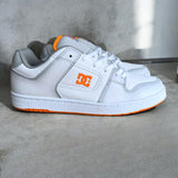 Tenis Dc Manteca Se White Grey Orange