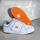 Tenis Dc Manteca Se White Grey Orange