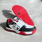 Tenis Dc Versatile White Black Red