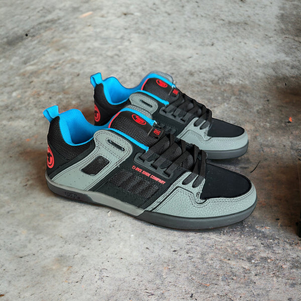 Tenis Dvs Comanche 2.0+ Charcoal Black Fiery Red Blue