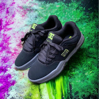 Tenis Dc Central Black Grey Green