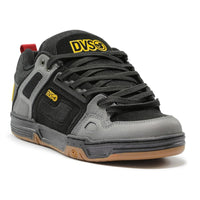 Tenis Dvs Comanche Black Charcoal Gum Gold Fusion Nubuck